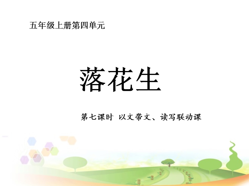 五上第四单元第七课时：落花生(刘俊祥整理).ppt_第2页