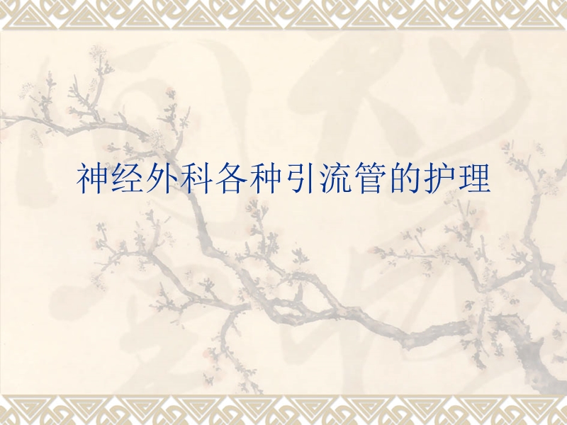 神经外科各种引流管的护理.ppt_第1页