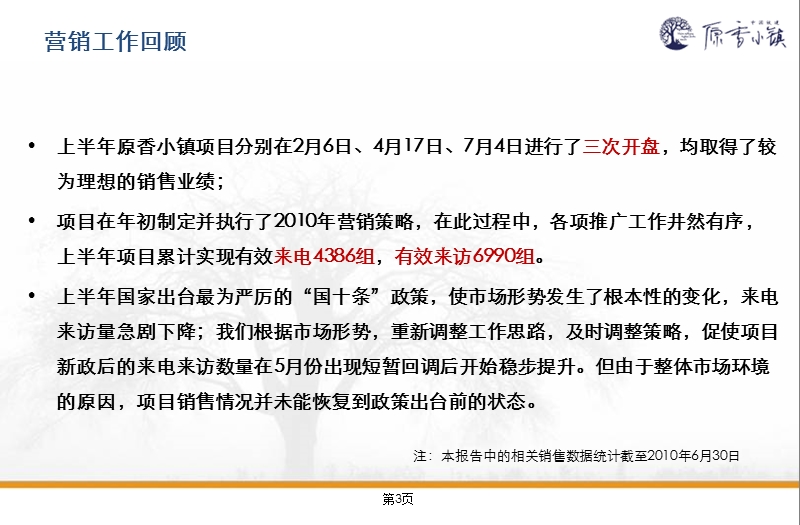 2010中国铁建原香小镇下半年营销计划专题报告26p.ppt_第3页