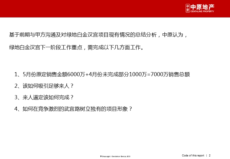 20110常州绿地白金汉宫下阶段营销推广策略.ppt_第2页