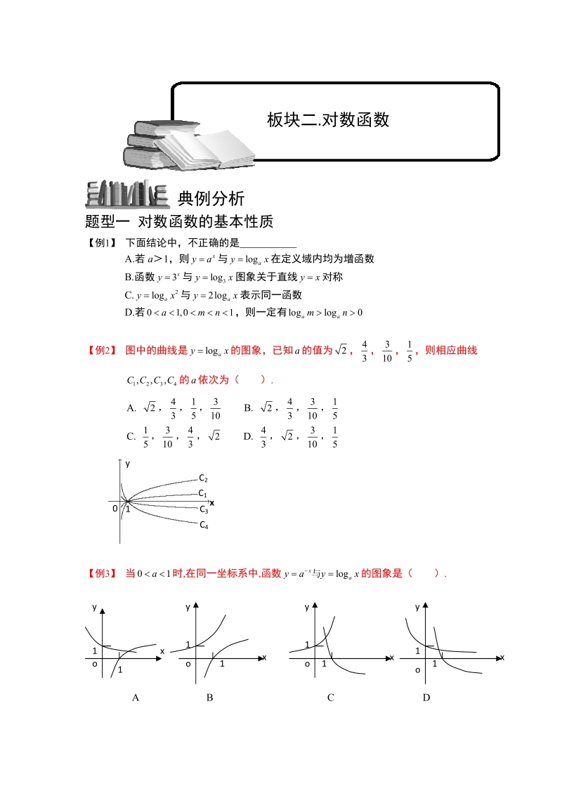 对数与对数函数.板块二.对数函数.学生版.pdf_第1页