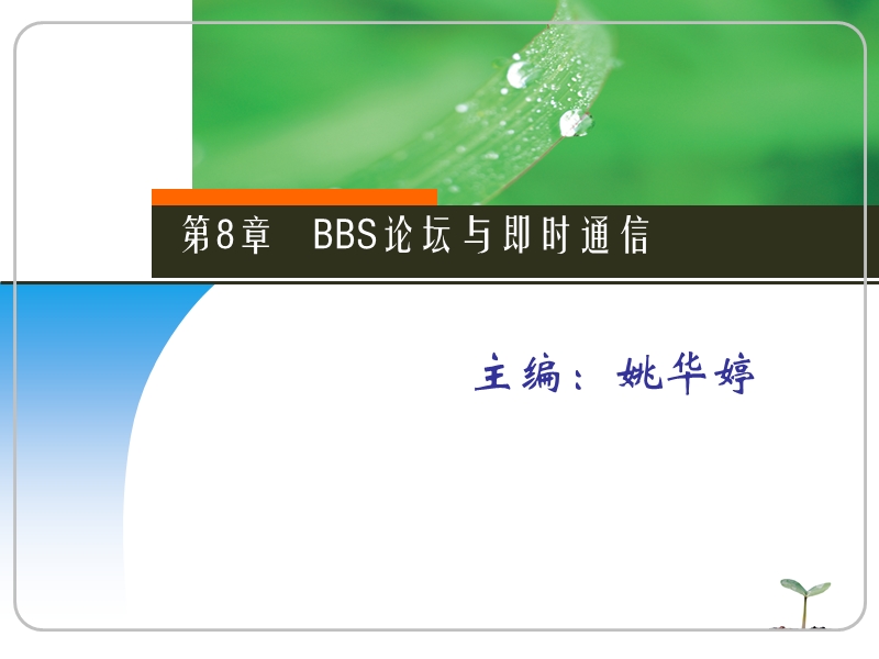 bbs与即时通信.ppt_第1页