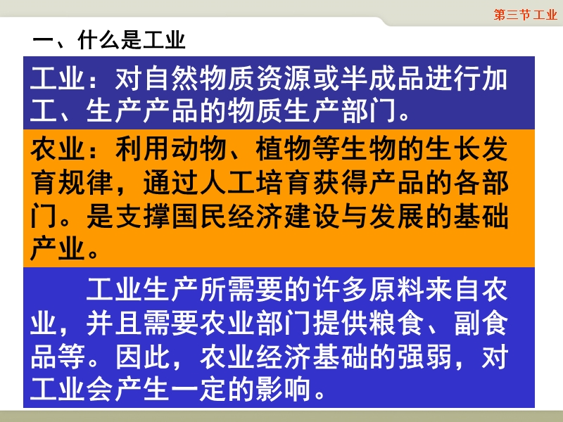 2016春河北省廊坊市第十中学七年级地理下册第4章第3节《工业》课件.ppt.ppt_第3页