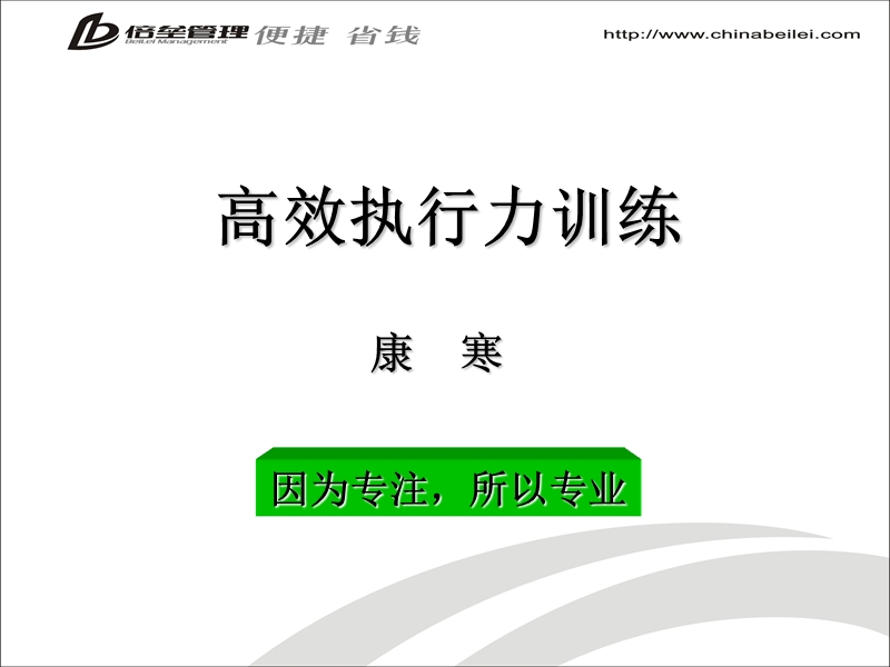 高效执行力训练.ppt_第1页