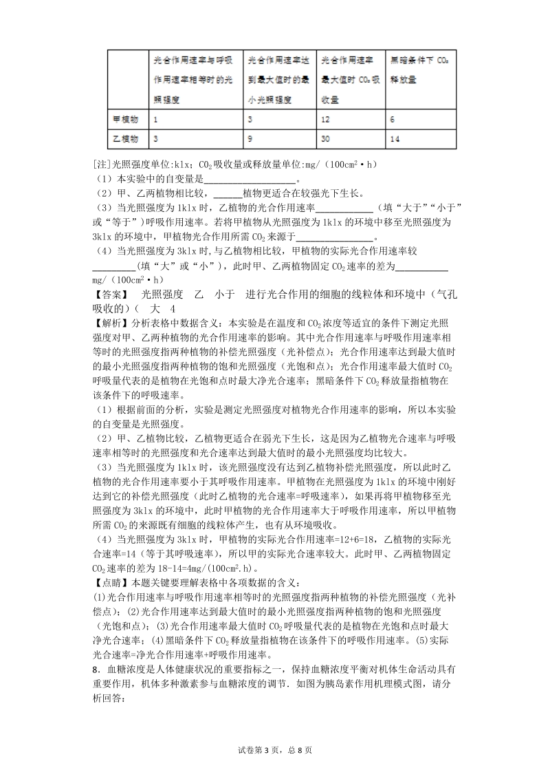 2017年内蒙古包钢第一中学高三适应性考试（二）理科综合生物试题（带解析）.doc_第3页