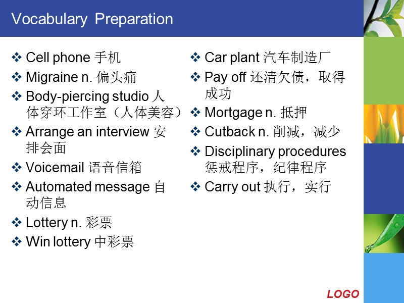 剑桥商务英语中级unit-6.ppt_第3页