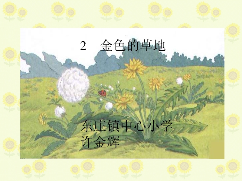 2金色的草地ppt.ppt_第1页