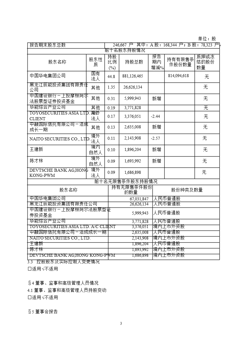 600726_2011华电能源半年报摘要.ppt_第3页