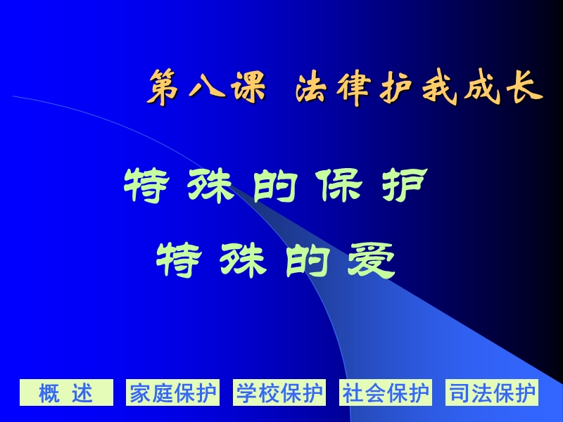 【初一政史地】第八课  法律护我成长.ppt_第1页