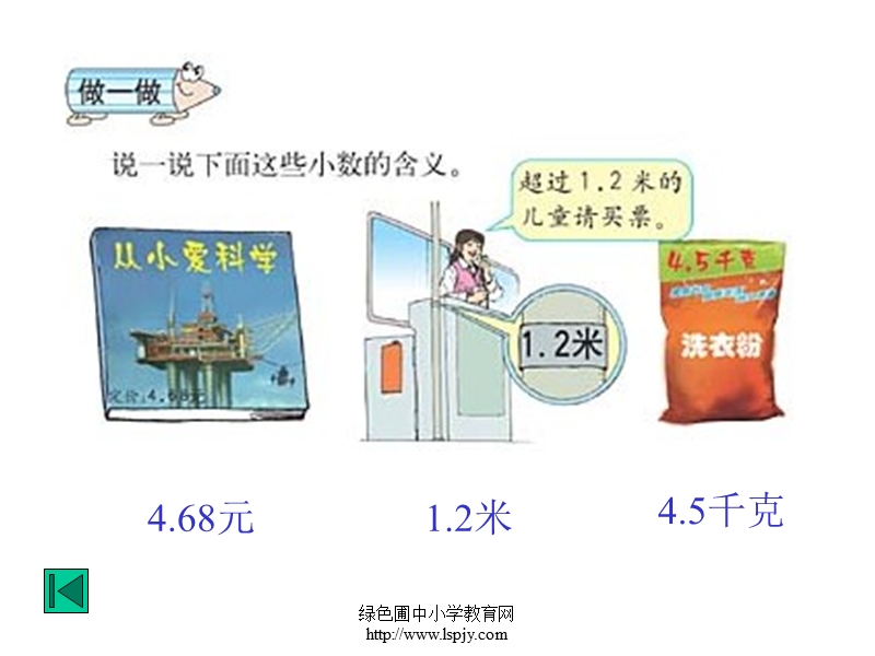 【小学 四年级其他课程】4人教版四年级数学下册《生活中的小数》ppt课件 共（8页）.ppt_第3页