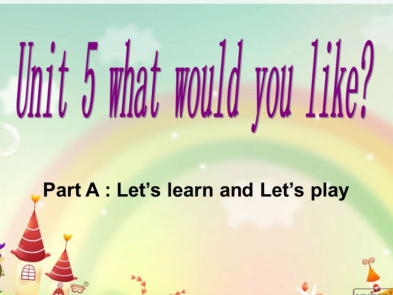 unit 5 what would you like.ppt_第1页