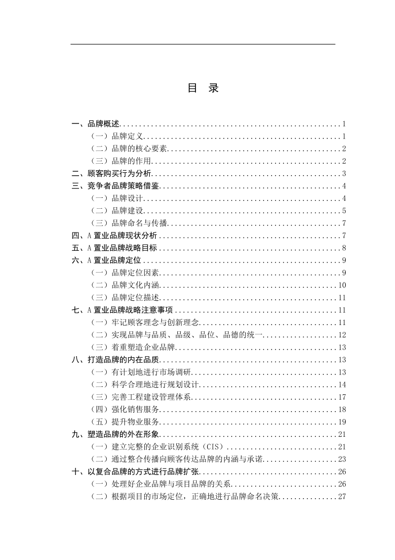 某置业公司品牌战略咨询报告.doc_第2页