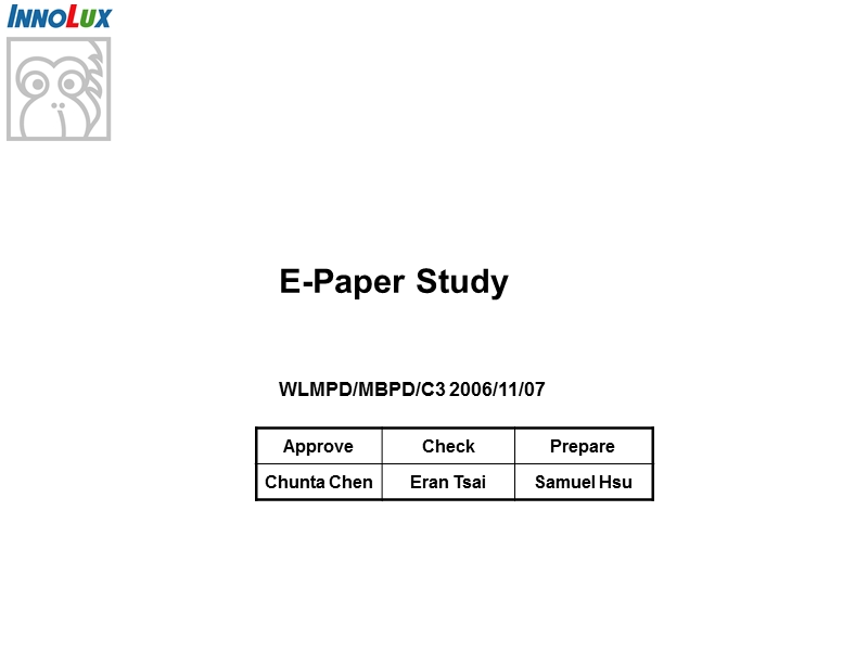 【工作总结】e-paper study.ppt_第1页