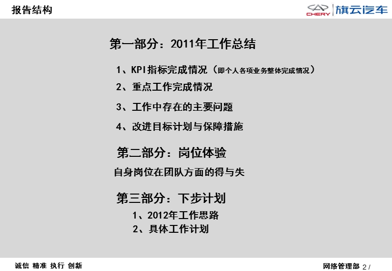 【工作总结】b4个人工作总结及2012年工作计划—(姓名).ppt_第2页