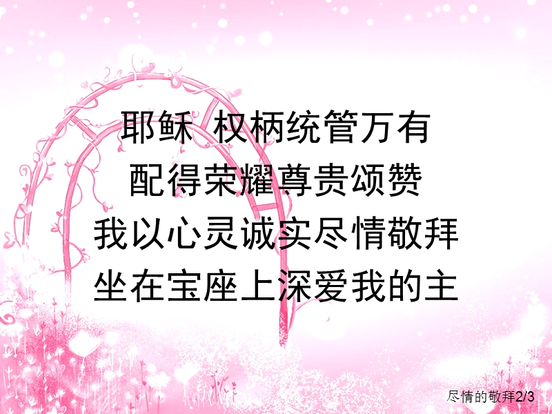 尽情的敬拜.ppt_第2页