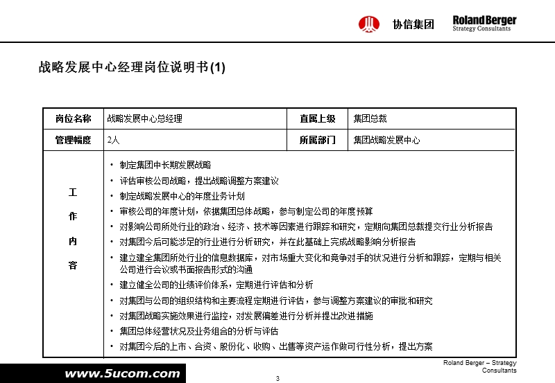 某投资公司定岗定编、核心业务流程和激励体系发展战略报告.ppt_第3页