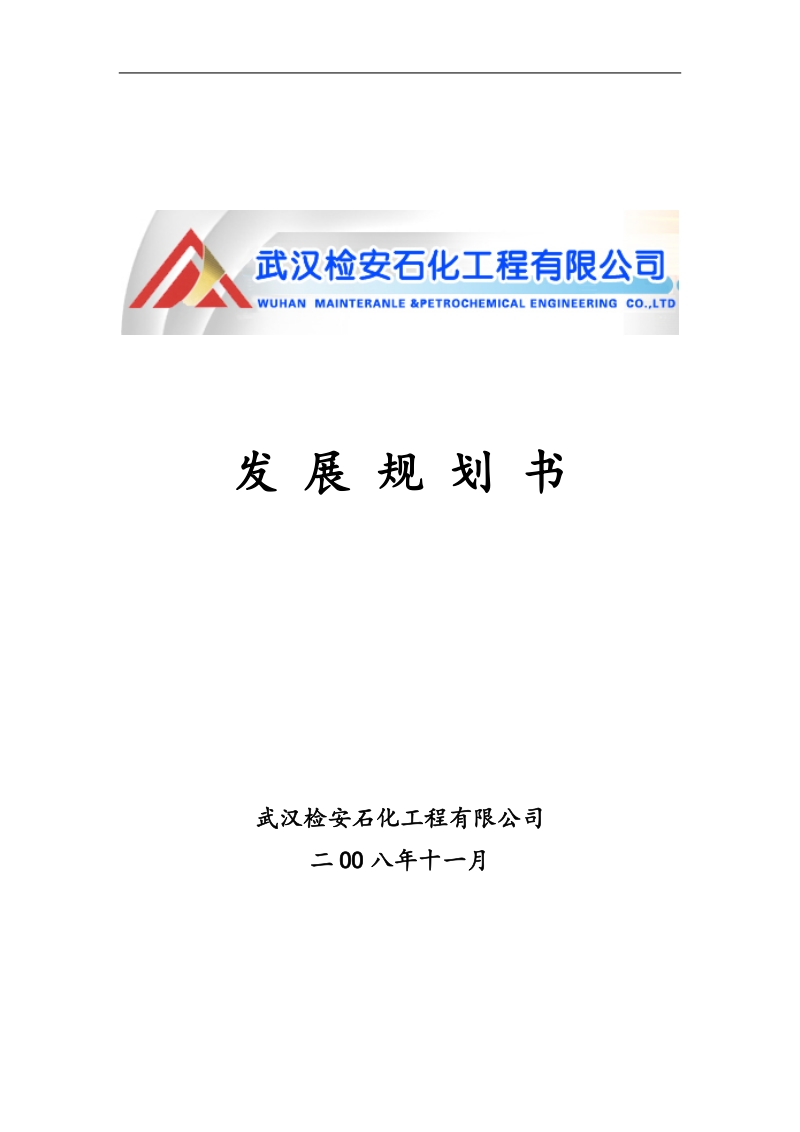 某石化有限公司企业发展规划书.doc_第1页