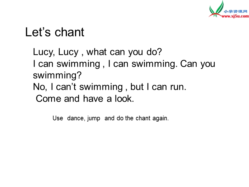 2015-2016学年五年级英语课件：module+2+unit+4《what+can+they+do》3（广州版上册）.ppt_第2页