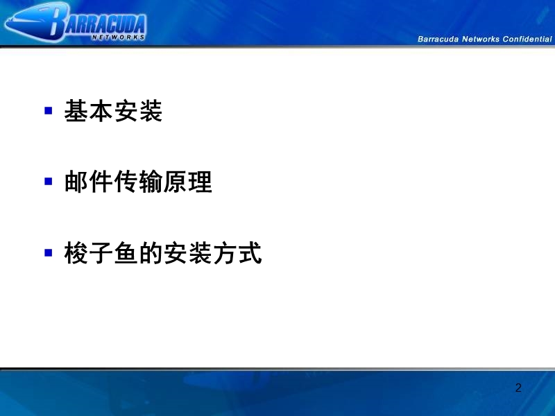 梭子鱼防垃圾、病毒硬件网关设备安装和设置.ppt_第2页