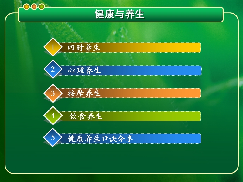 浅谈健康与养生(ppt课件).ppt_第3页