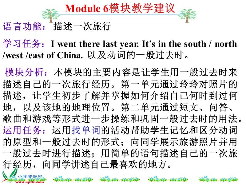 外研社(一起)三年级英语下册 模块了解每单元纲要专题三.ppt_第2页