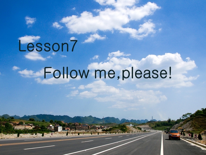 陕旅版(三起点)六年级上册英语课件-lesson 7 follow me.ppt_第2页