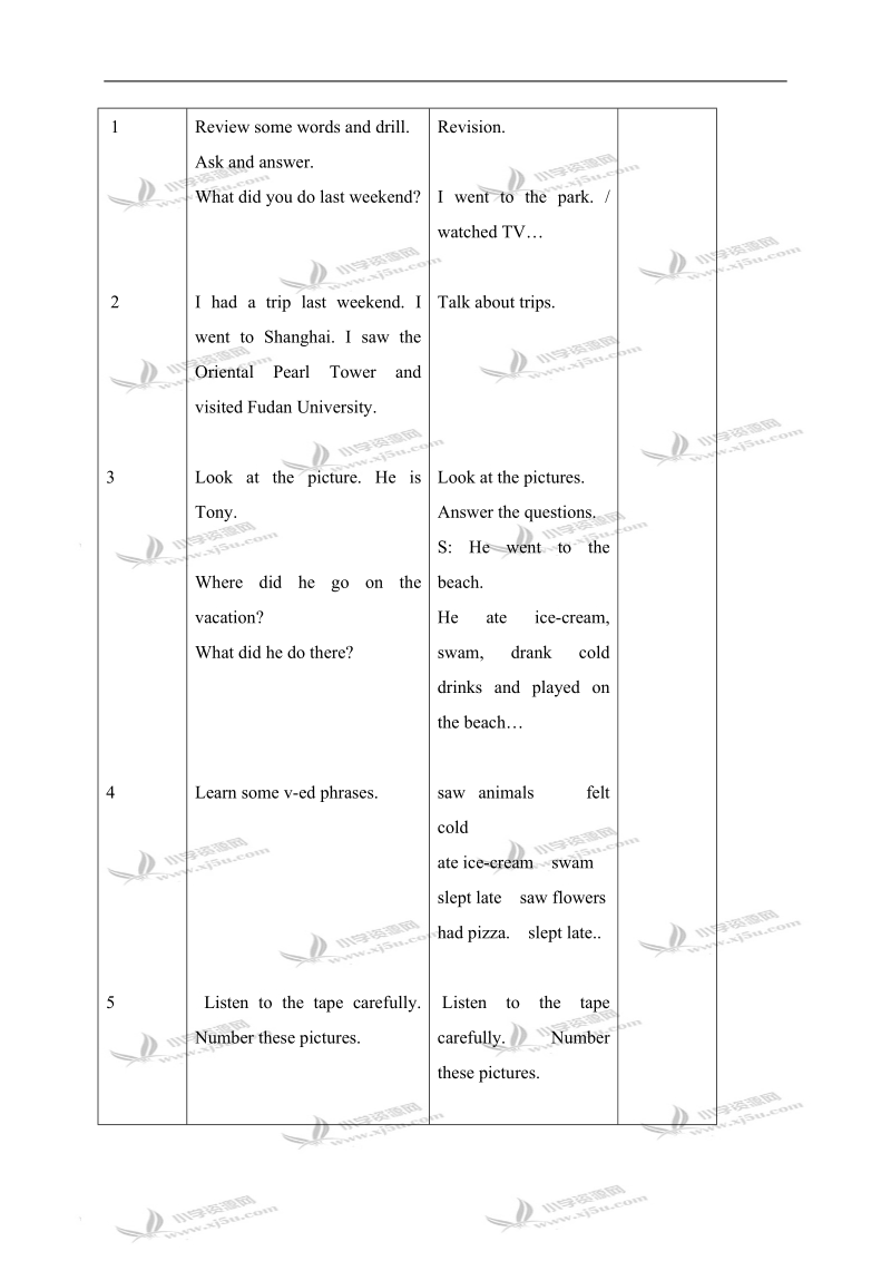 （人教新起点）五年级英语下册教案 unit14 lesson79.doc_第2页