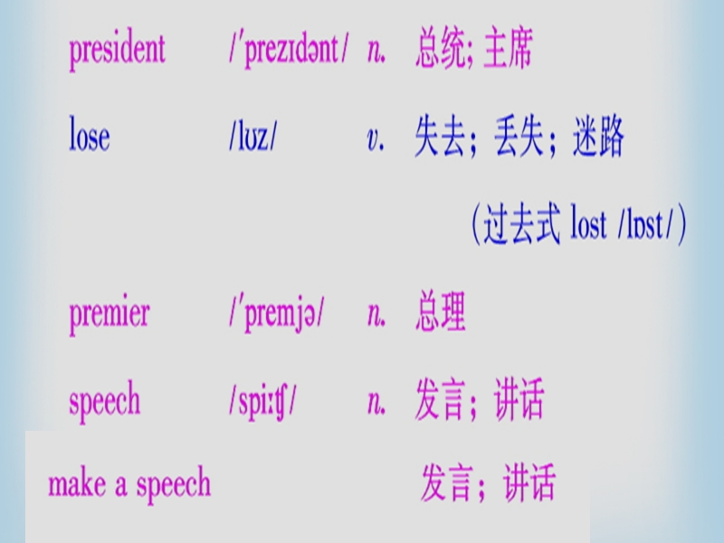 （广州版）六年级英语下册课件 module 3 unit 7(3).ppt_第3页