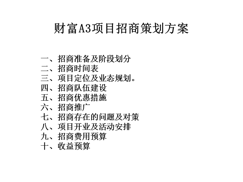 《鑫军财富a3》广场项目招商策划方案(37页）.ppt_第2页