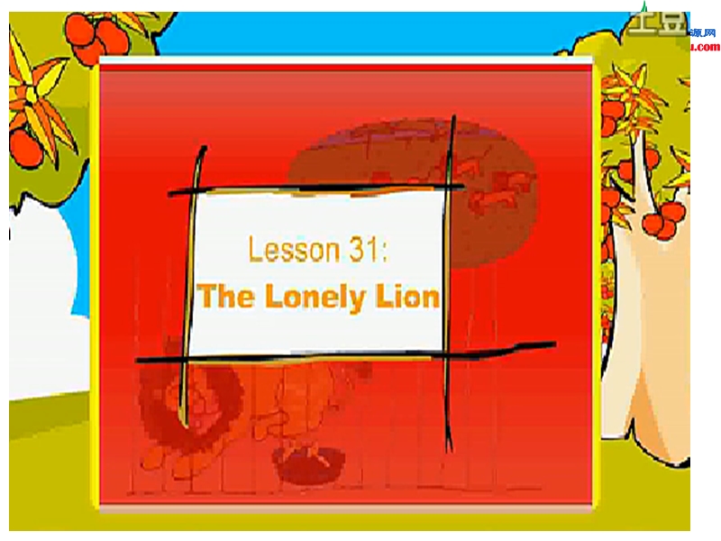 四年级英语上册 unit 4 animals at the zoo lessson31 the lonely lion课件 冀教版（三起）.ppt_第1页