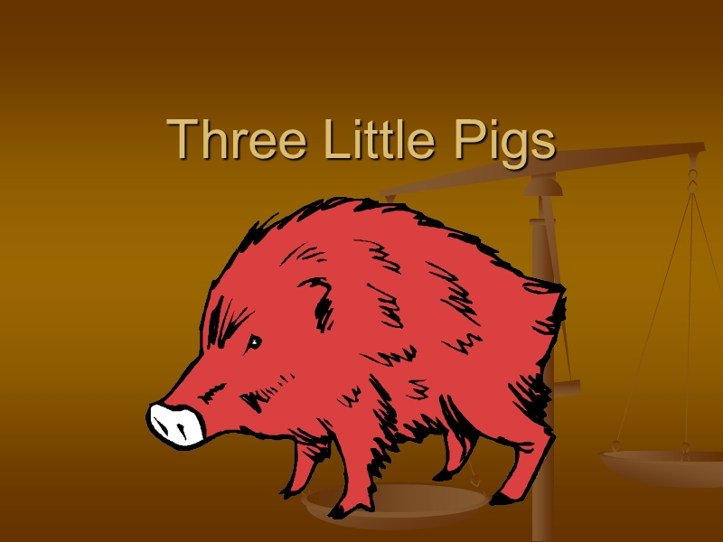 （沪教牛津三起）三年级英语下册课件 unit12 three little pigs.ppt_第1页