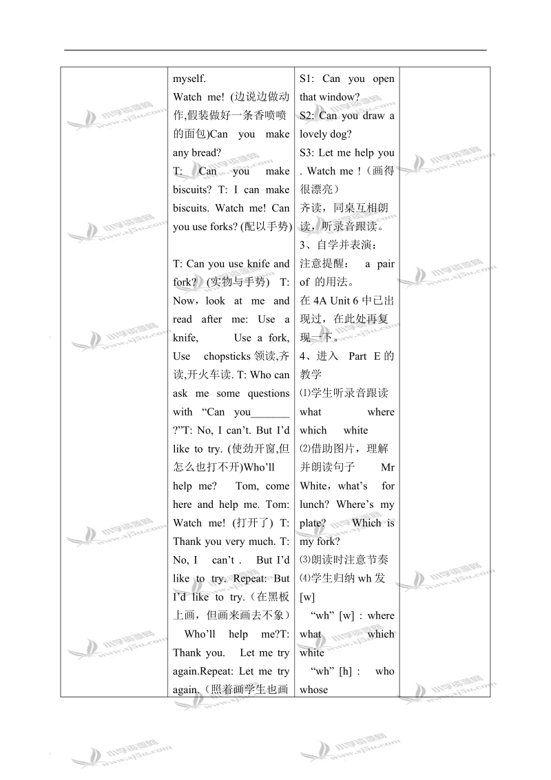 （苏教牛津版）四年级英语下册教案 unit 9(5).doc_第2页