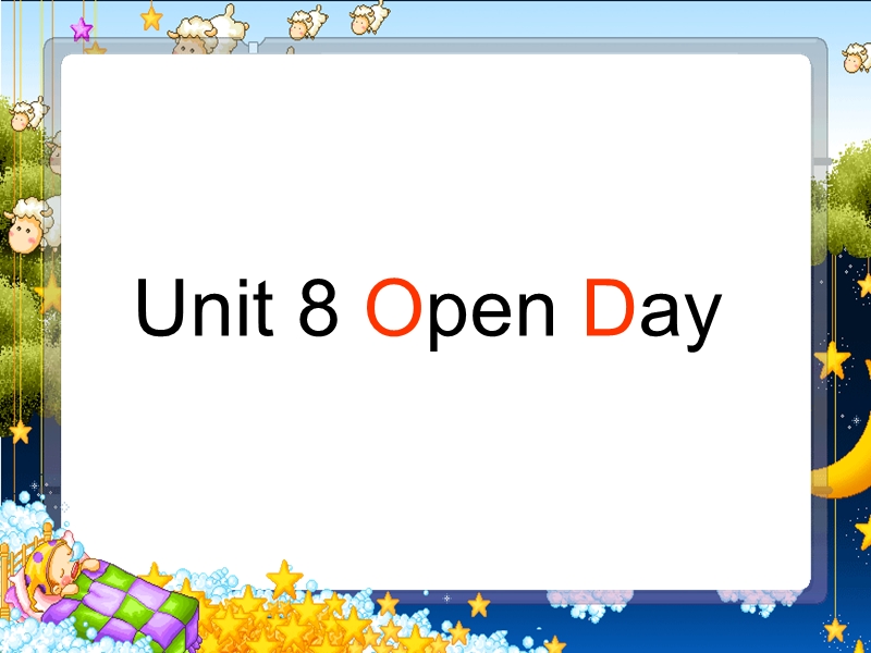 牛津小学英语4b unit8 open day课件（ppt版）.ppt_第1页