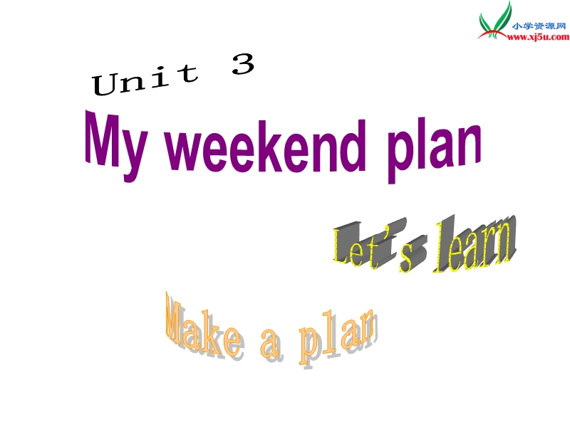 （新人教pep版）六年级上册英语：unit3 my weekend plan a lets learn 课件.ppt_第1页