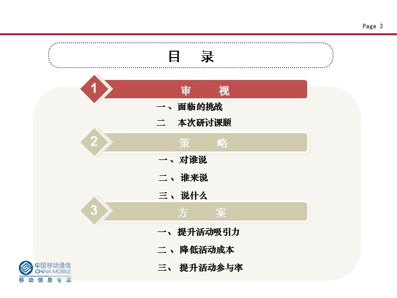 2010年珠海移动“商务论坛”年度主题内容规划及讲师推荐方案.ppt_第3页