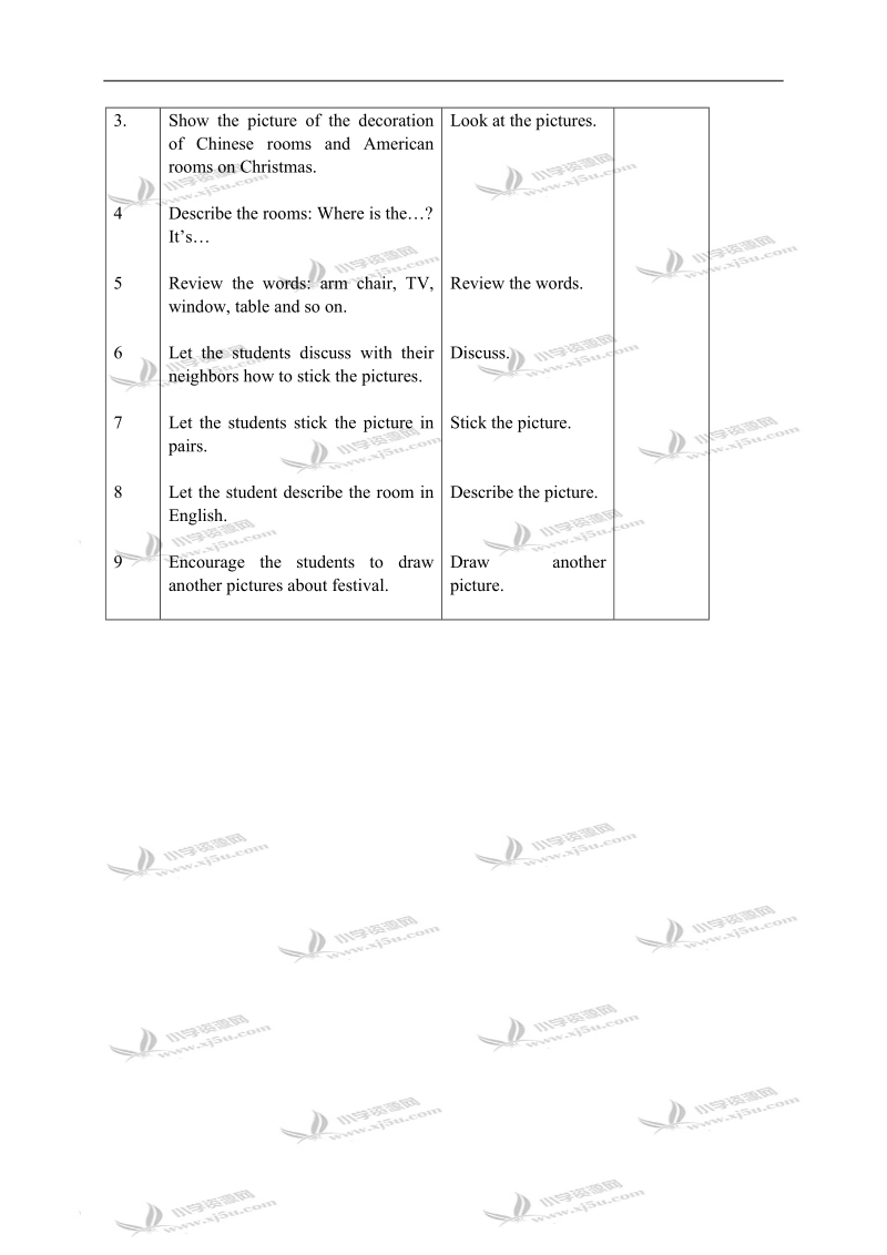 （人教新起点）二年级英语上册教案 unit8 lesson43-44.doc_第3页