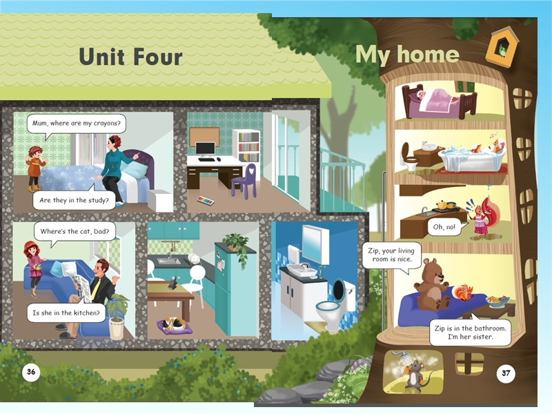 人教（pep） 小学英语四年级上册 《unit 4 my home》ppt课件2.ppt_第2页