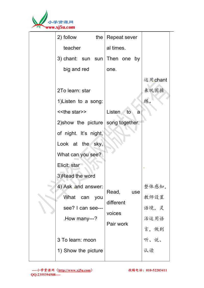 二年级上英语教案-m4 unit 1沪教牛津版.doc_第2页