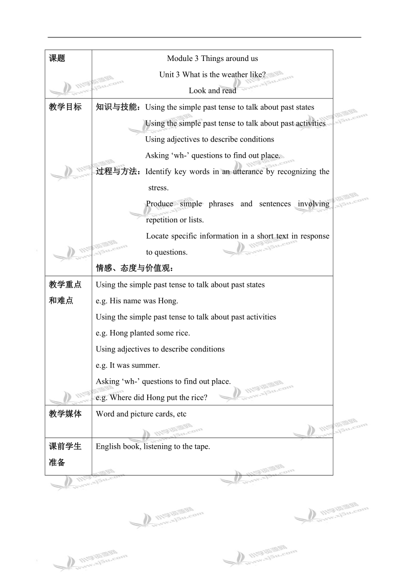 (沪教版)牛津英语5b module3 unit3 period1.doc_第1页