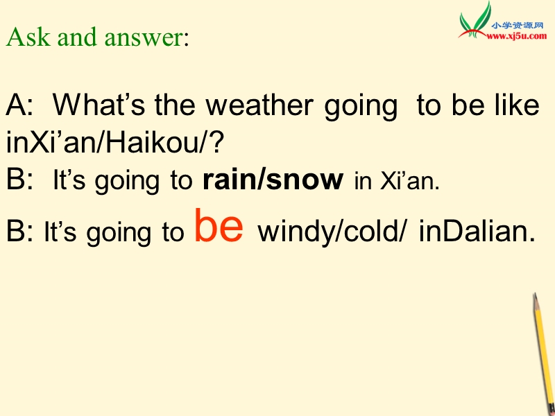 六年级下英语课件-module+2+unit+2+it’s+going+to+snow+in+harbin-外研社（三起）.ppt_第3页