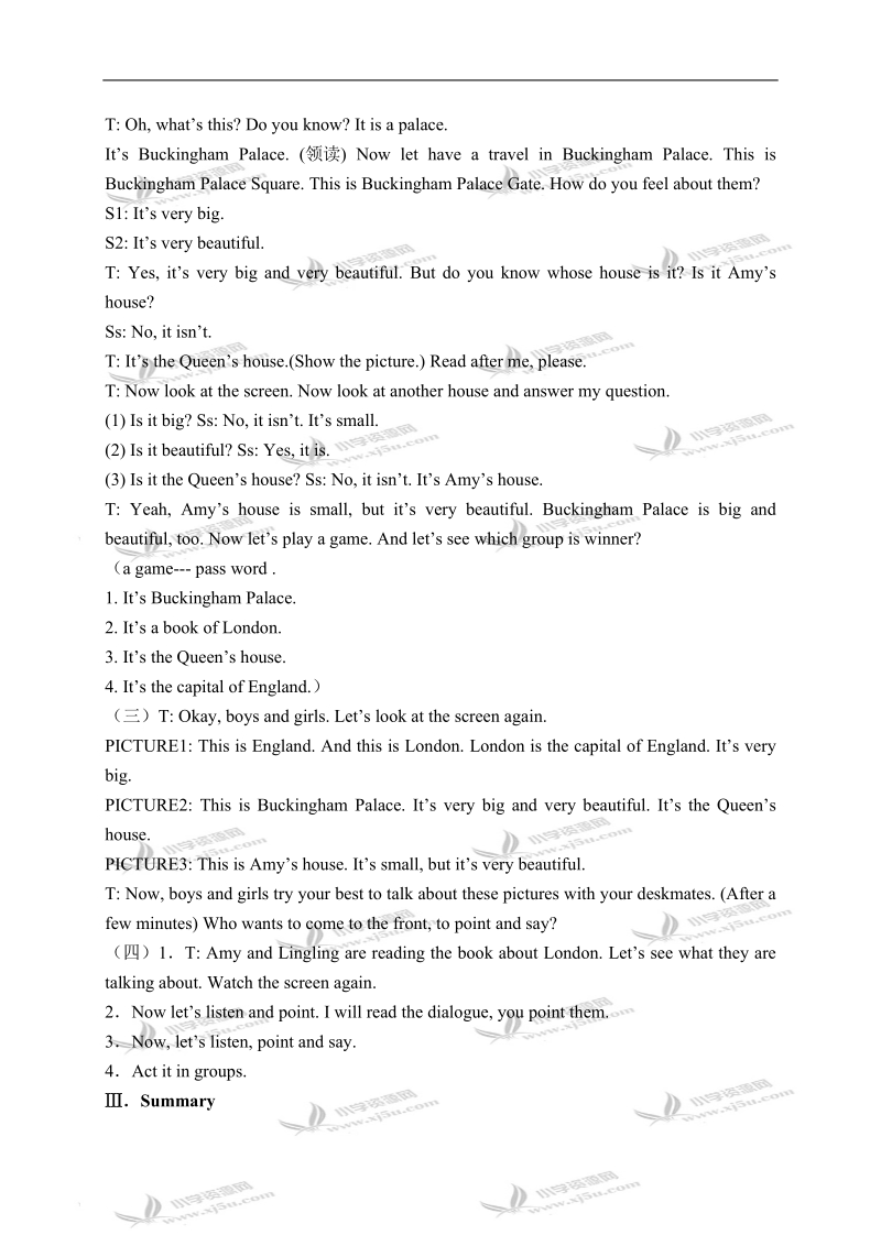 （外研版）四年级英语下册教学案 module 2 unit 1(1).doc_第2页