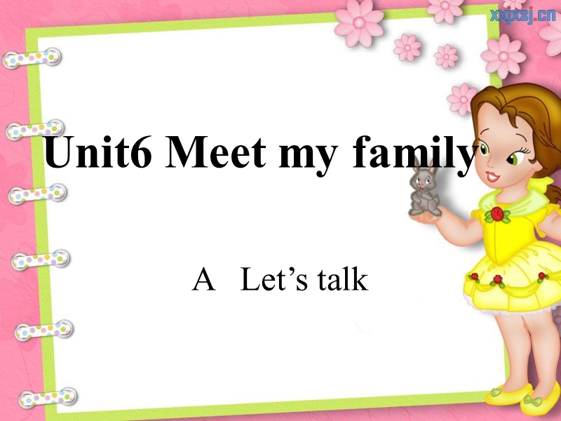 （人教pep）四年级英语上册课件 unit6 pert a let's talk.ppt_第1页