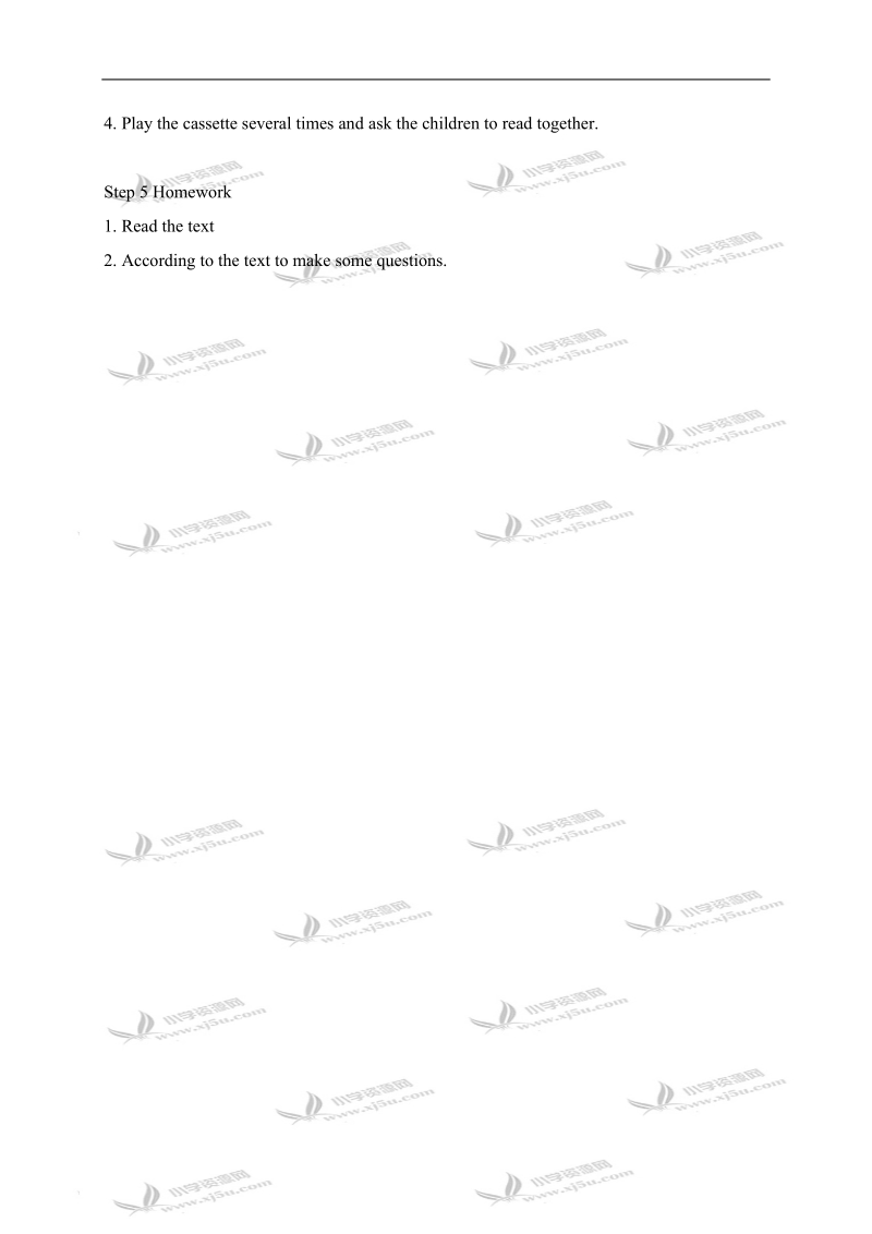 辽师大版（一起）六年级英语上册教案 unit 2 lesson 7(1).doc_第2页