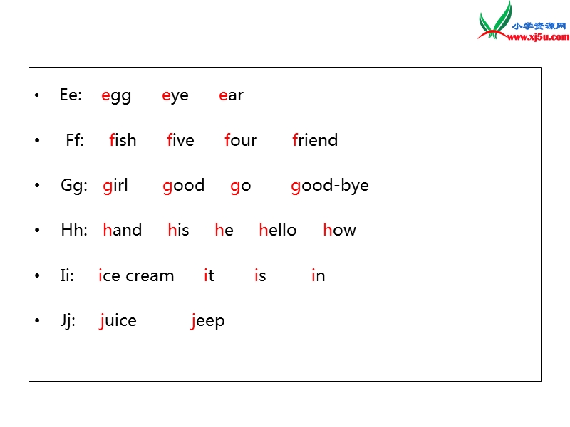 冀教版（三起）三年级英语上册 unit2 friends and colours lesson 8 letters课件.ppt_第2页