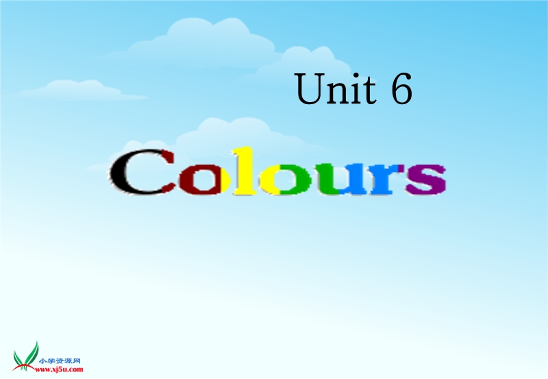 人教（新起点） 2015秋一年级英语上册 《unit 6 colours》ppt课件2.ppt_第1页