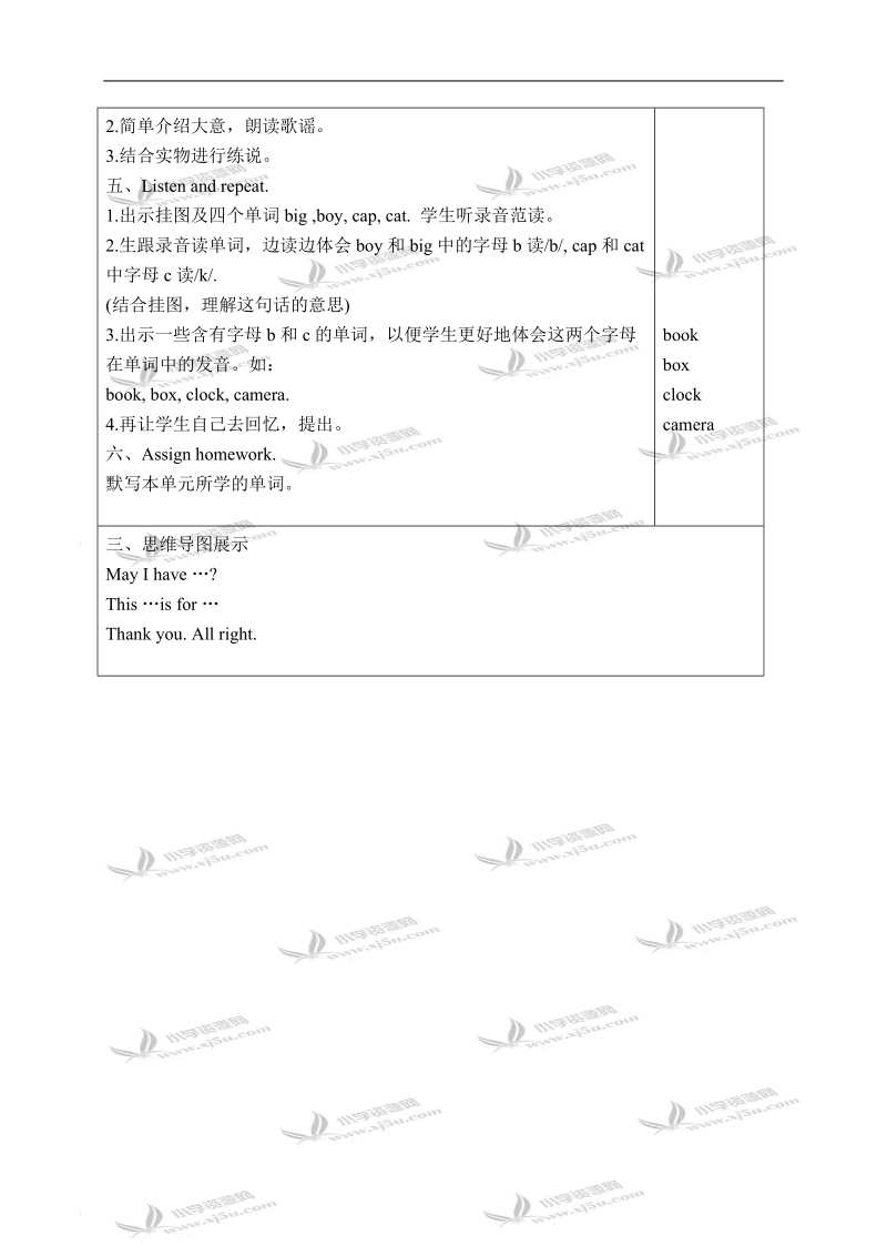 （苏教牛津版）四年级英语上册教案 unit 1(19) 第三课时.doc_第2页