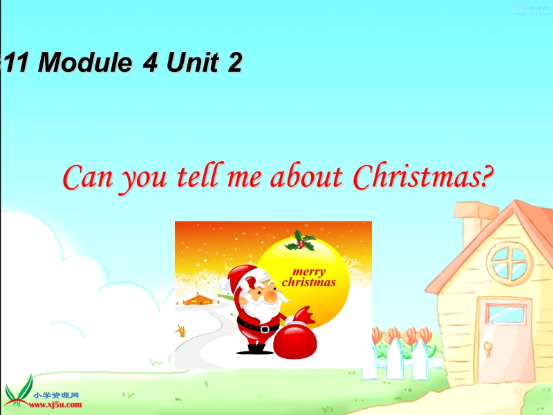 （外研版 一起）六年级英语上册 module 4《unit 2 can you tell me aboutchristmas》 ppt课件1.ppt_第1页