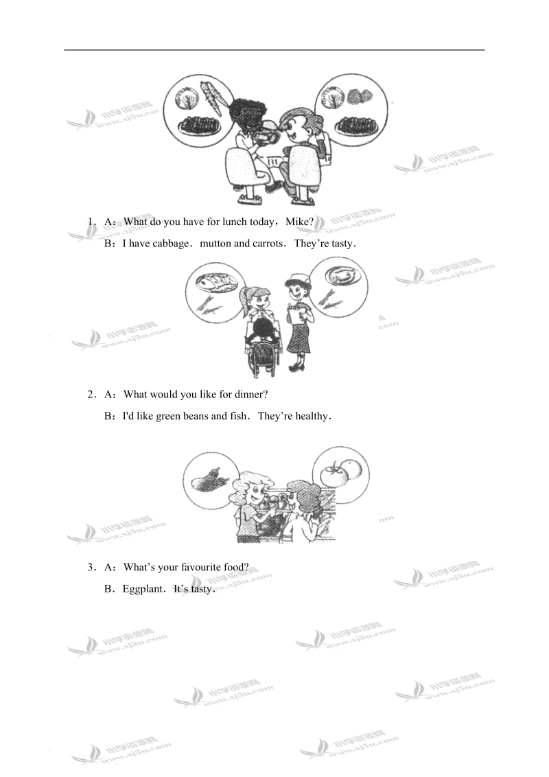 （人教pep）五年级英语上册unit 3综合能力和应用创新能力.doc_第2页