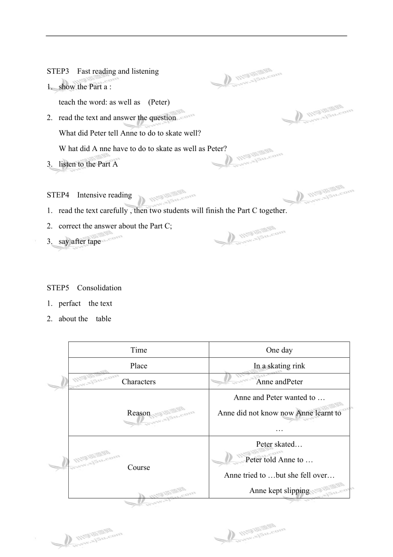 （湘少版）六年级英语下册教案 unit2.doc_第2页