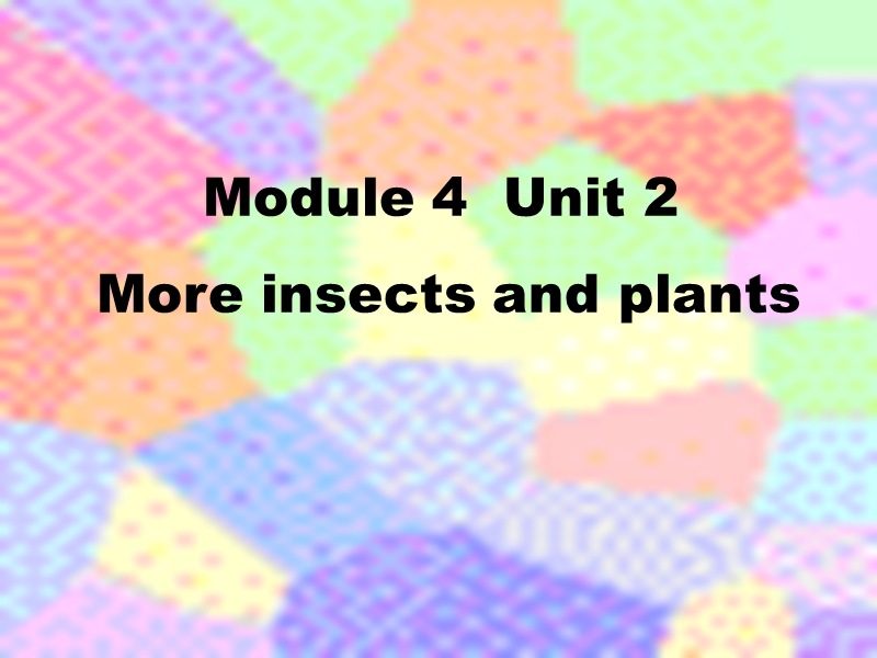 （沪教版）牛津英语4a module4 unit2.ppt_第1页